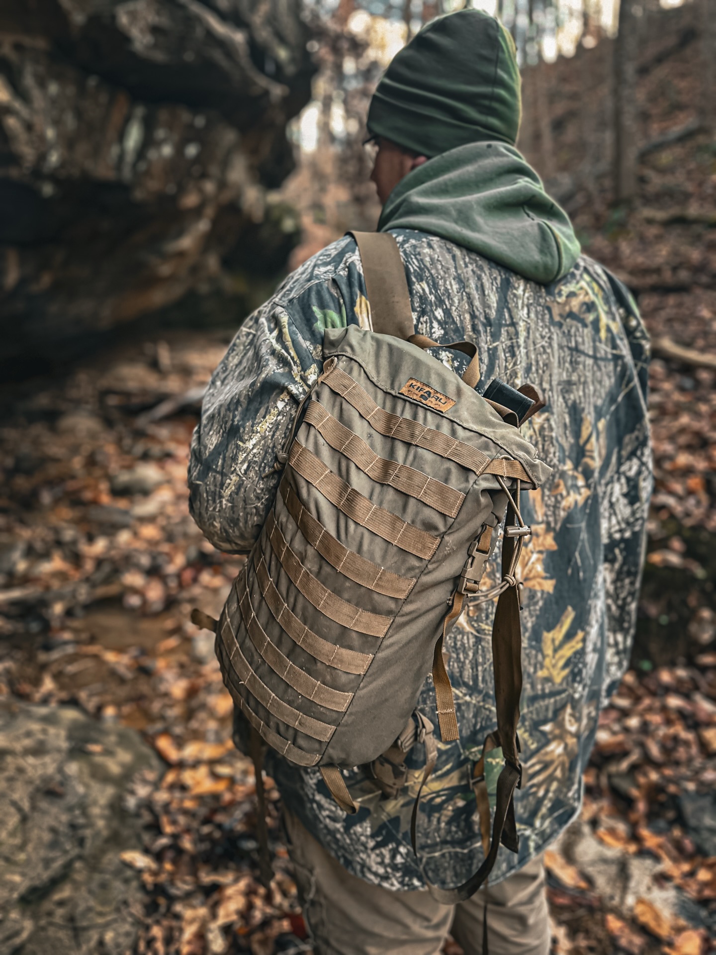 Out on a test drive of my new pack; the Six Moon Designs