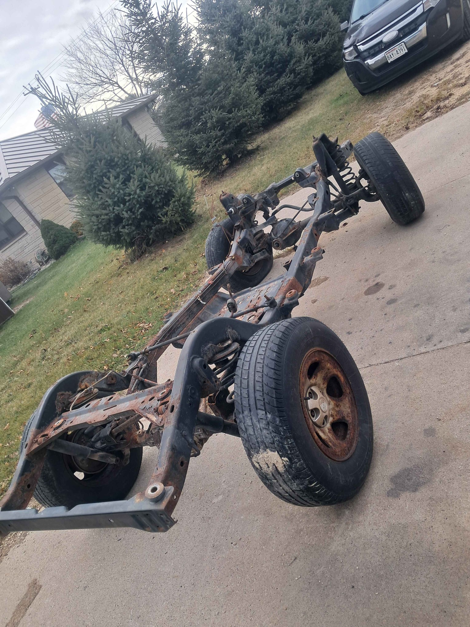 Jeep TJ frame - Dune Buggies & Sand Rails - Hartford, Wisconsin ...