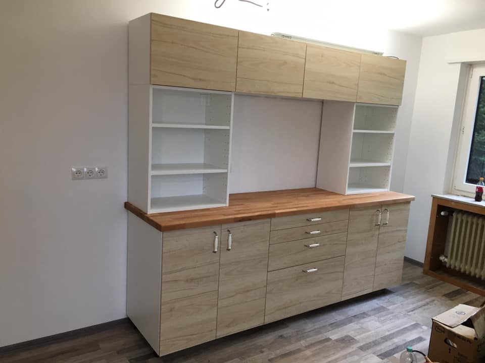 ikea #metod #küche nach dem Vorbild von Großmutters Buffet #Küchenschrank