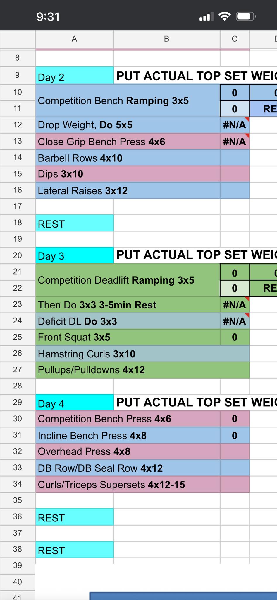 Bench Press Group | I wrote two Powerlifting Programs that use 531 as ...
