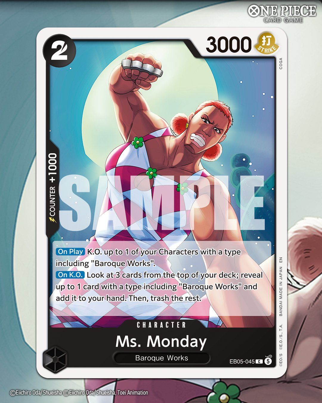 OrangeSamuraiD - Red Green Luffy from OP13 is the CS26-27 Jumbo Card!