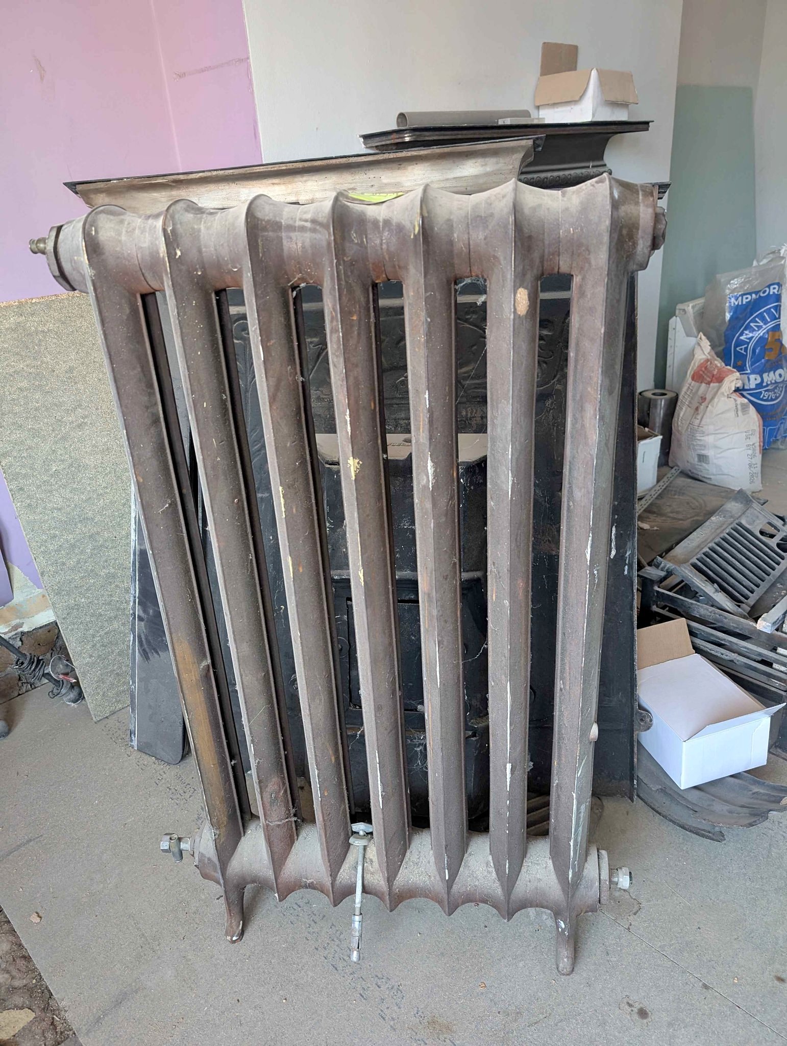 3 column radiator - bronze/copper - Space Heaters - Sudbury, Suffolk ...