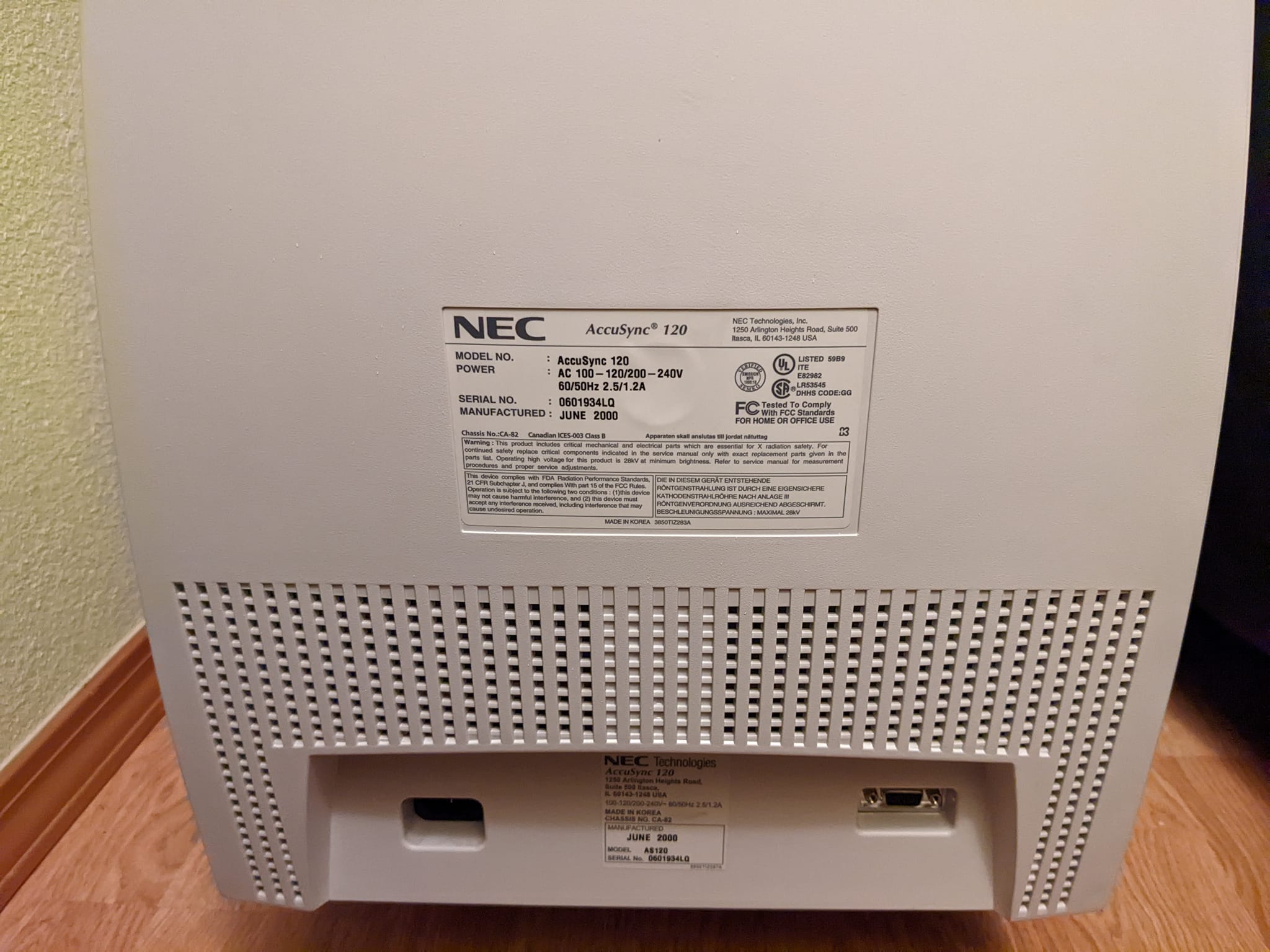 Test NEC PC -TV 472 😁😁😁