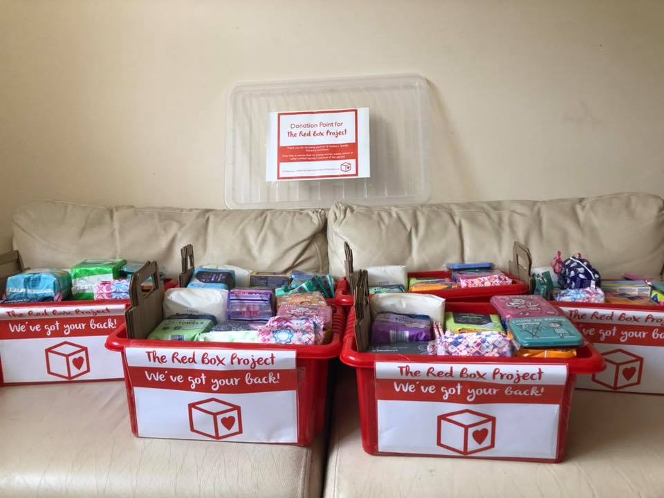 ️RED BOXES ..... filled and... - Red Box Project Warrington | Facebook