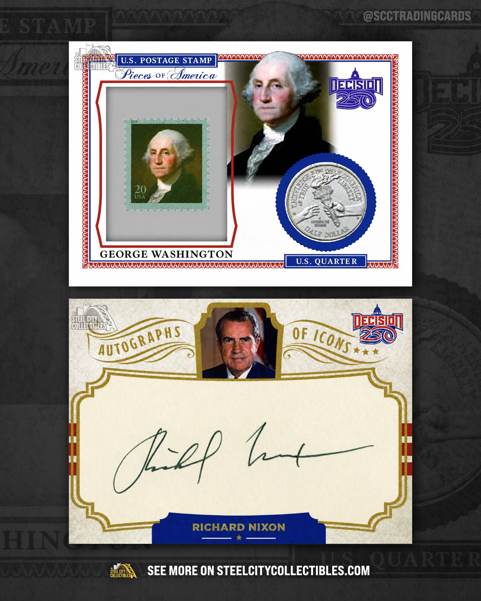 Here's your FIRST LOOK at 2026 Decision 250 trading cards! Look