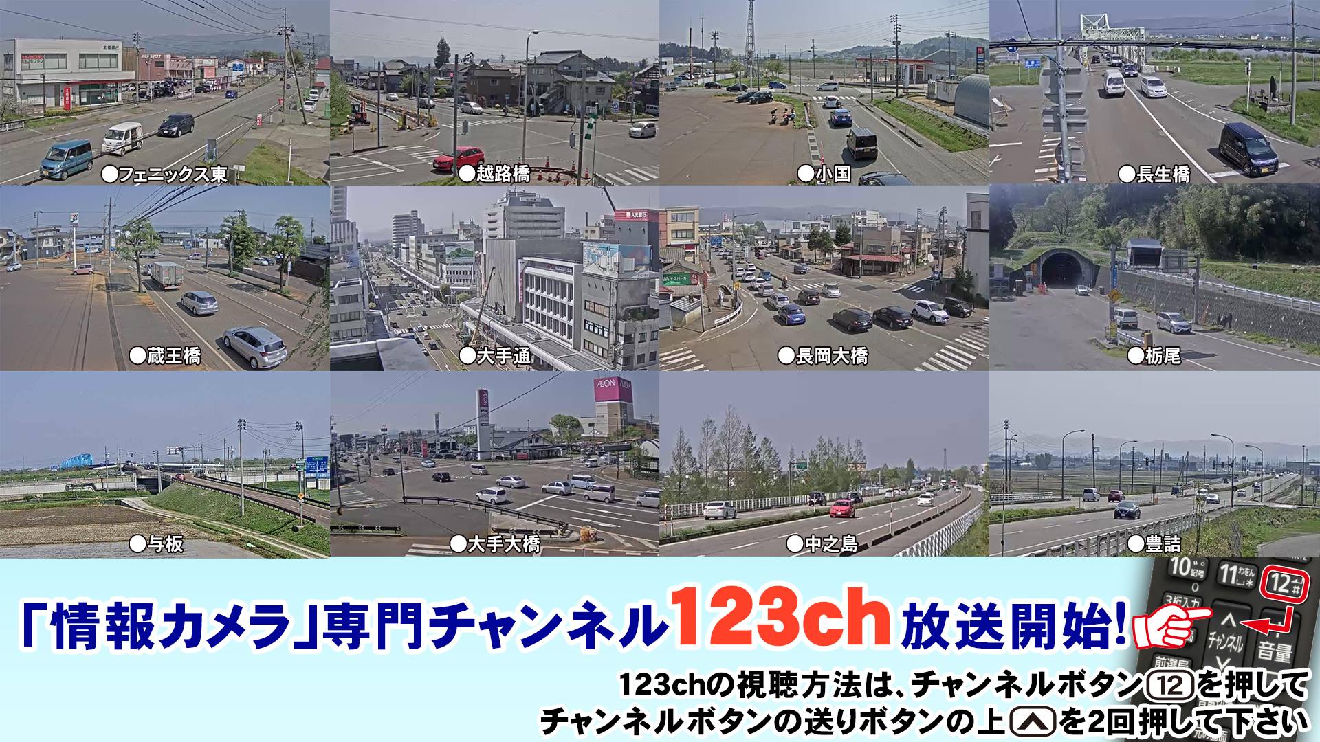 長岡 ライブ カメラ 長生 橋