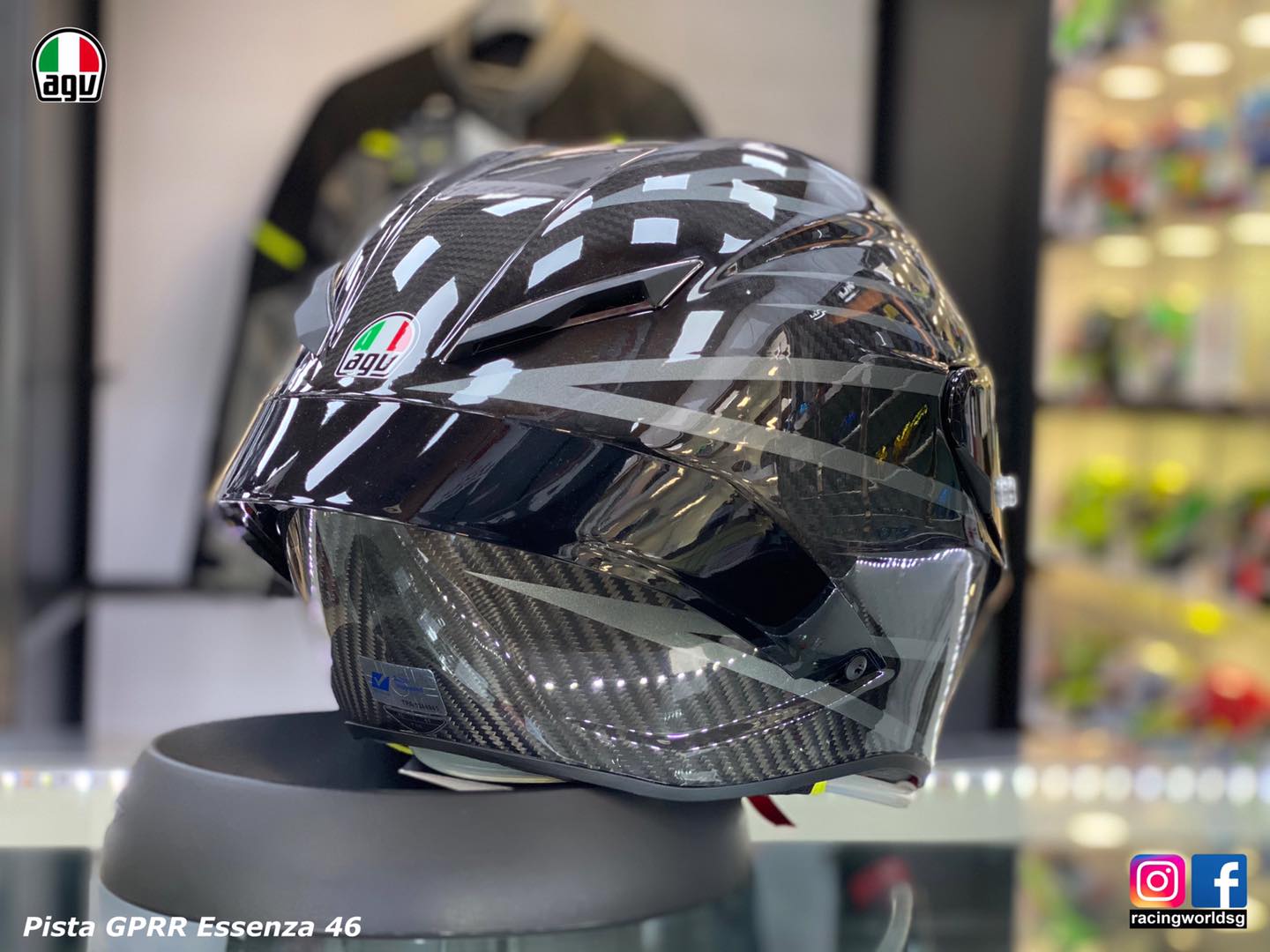 agv helmet asia K1 S Multi Gladiator (Asian fit) FREE SENA E30 INTERCOM & H – Singapore Racing World AGV Pista GP R Asian