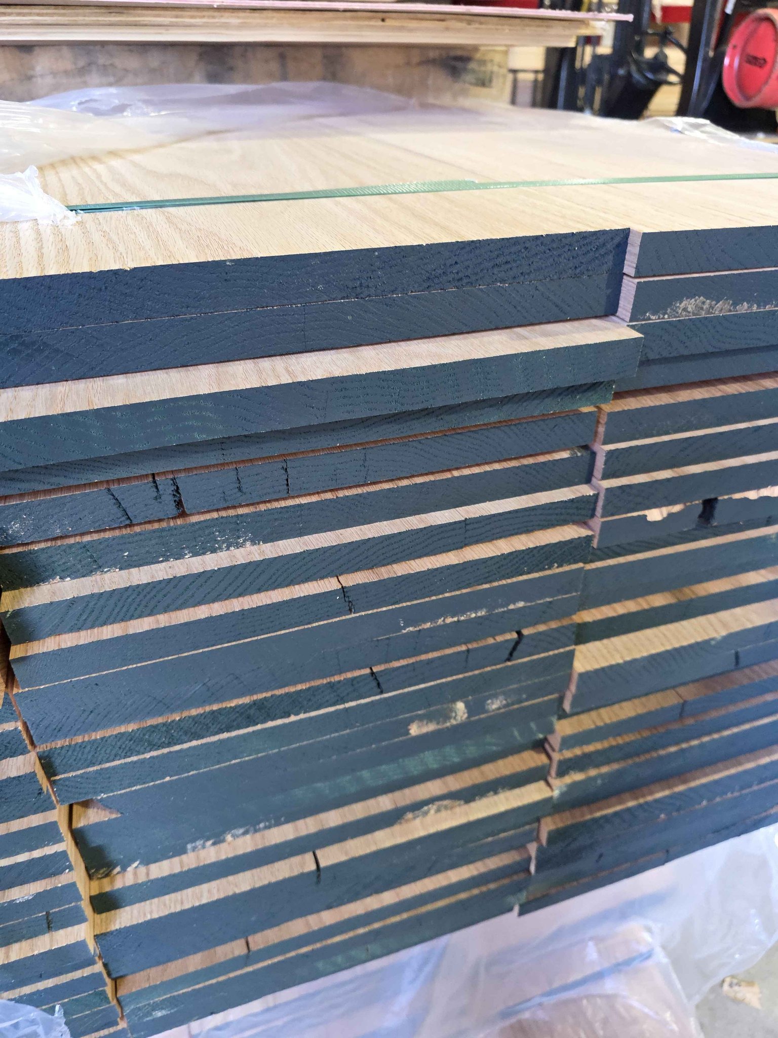 Solid oak planks planed all round oak timber - Fencing - Lincoln ...