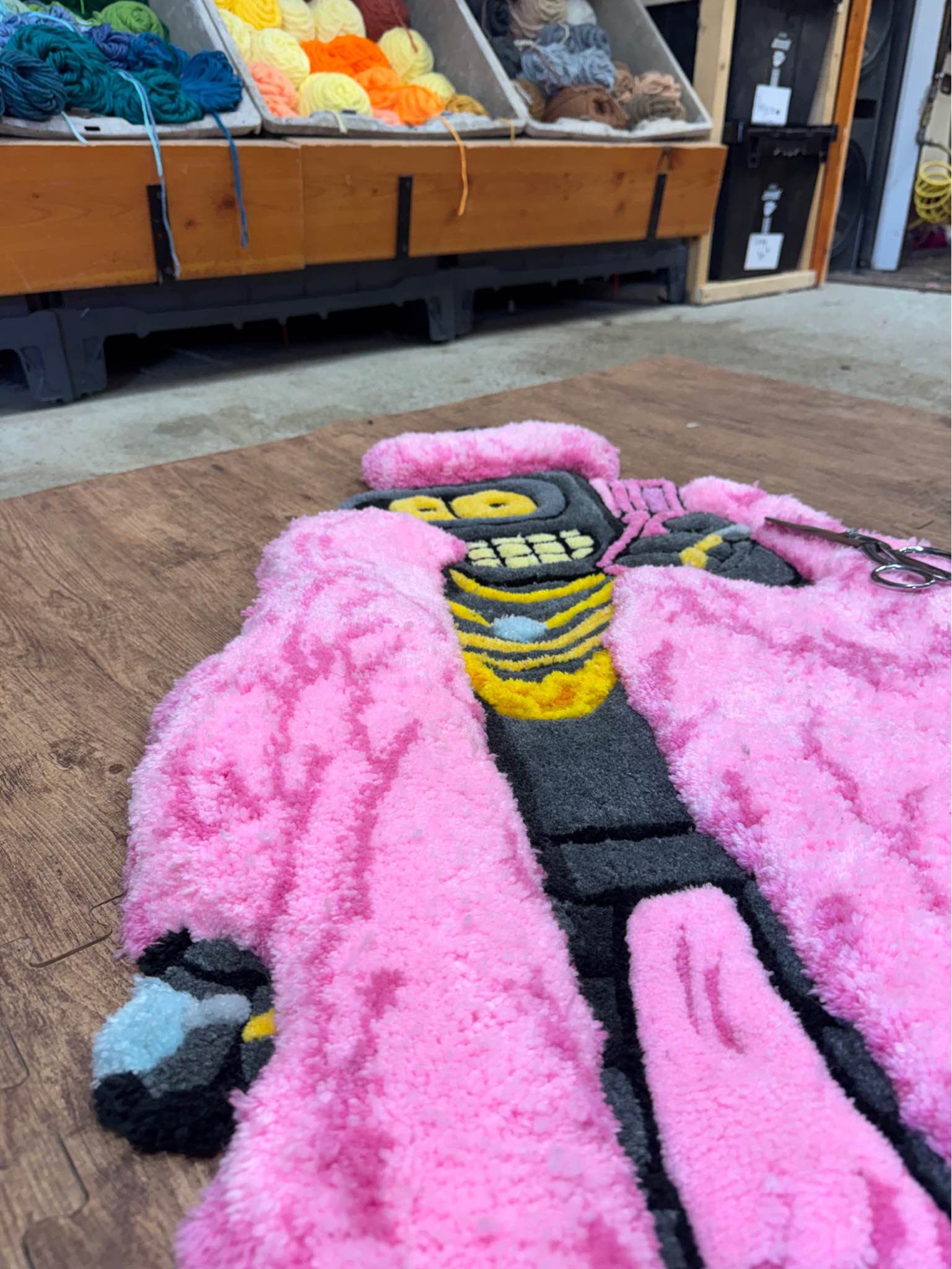 Need gone! Tufted rug! Bender fluffy pick coat Rug flash sale - Area ...
