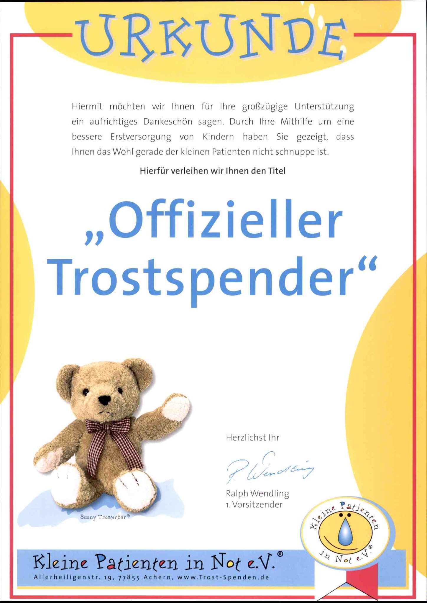 Kleine Patienten In Not E V Community Facebook