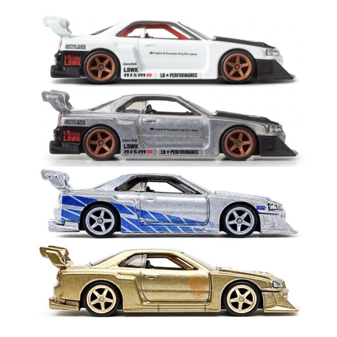 Hot Wheels LBWK ER34 Super Silhouette Nissan Skyline | Hot Wheels