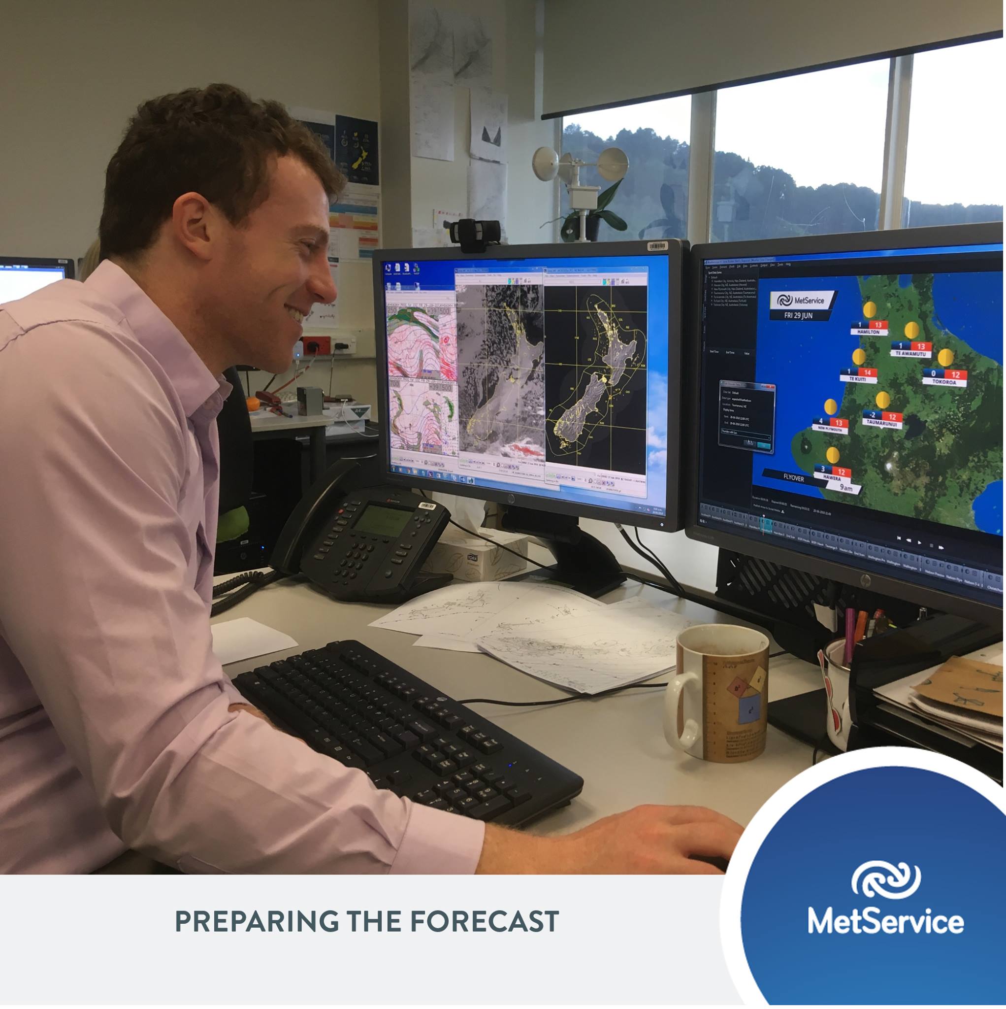 From the forecast room to your... - MetService New Zealand | Facebook