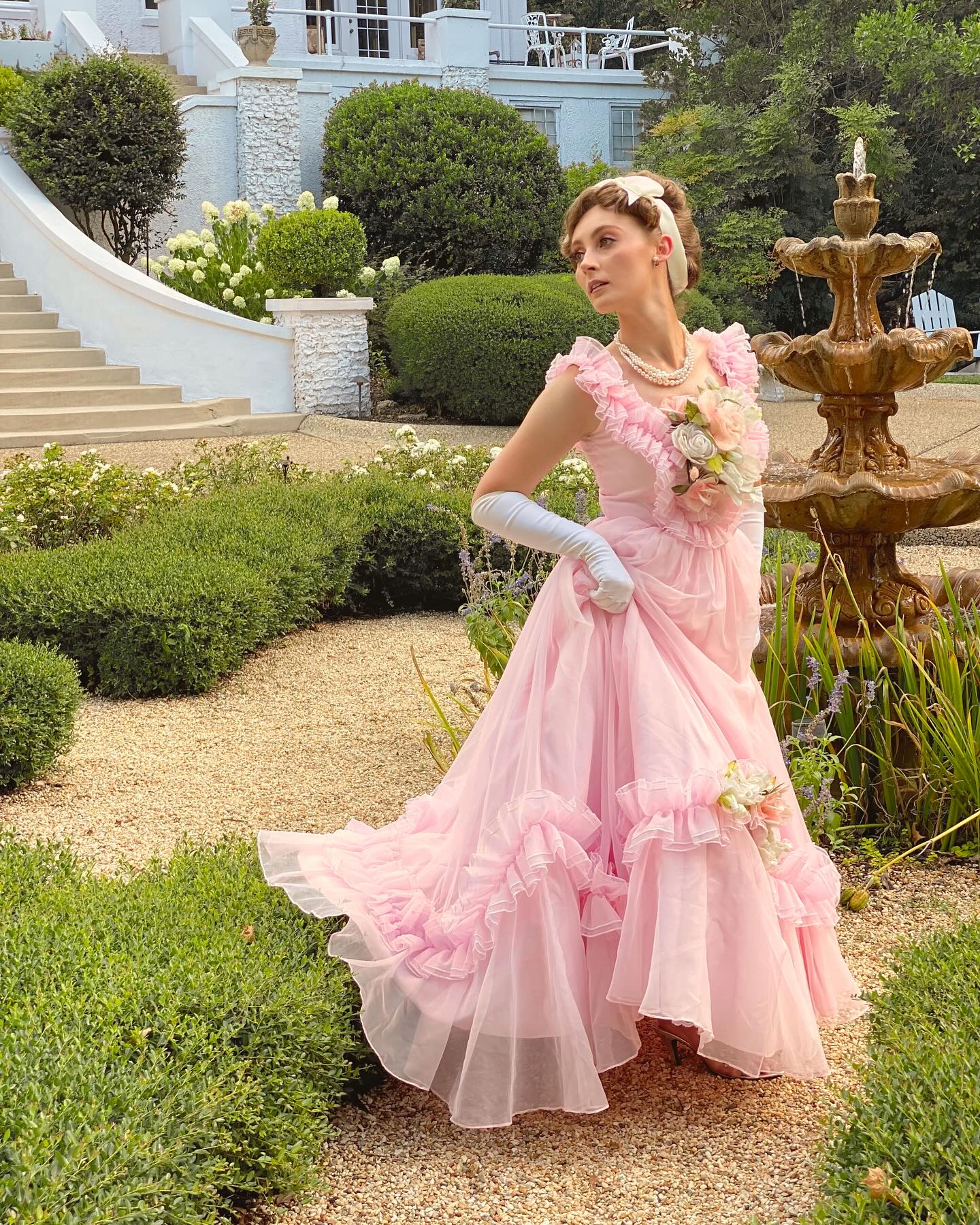 prom dresses for 10 year olds ASHLEYlauren Style 8351 Kids Pageant Romper with Organza Overskirt Charlotte Lace Sleeved Bodycon flapper dress Color:De Nada Granada the sashes are attached