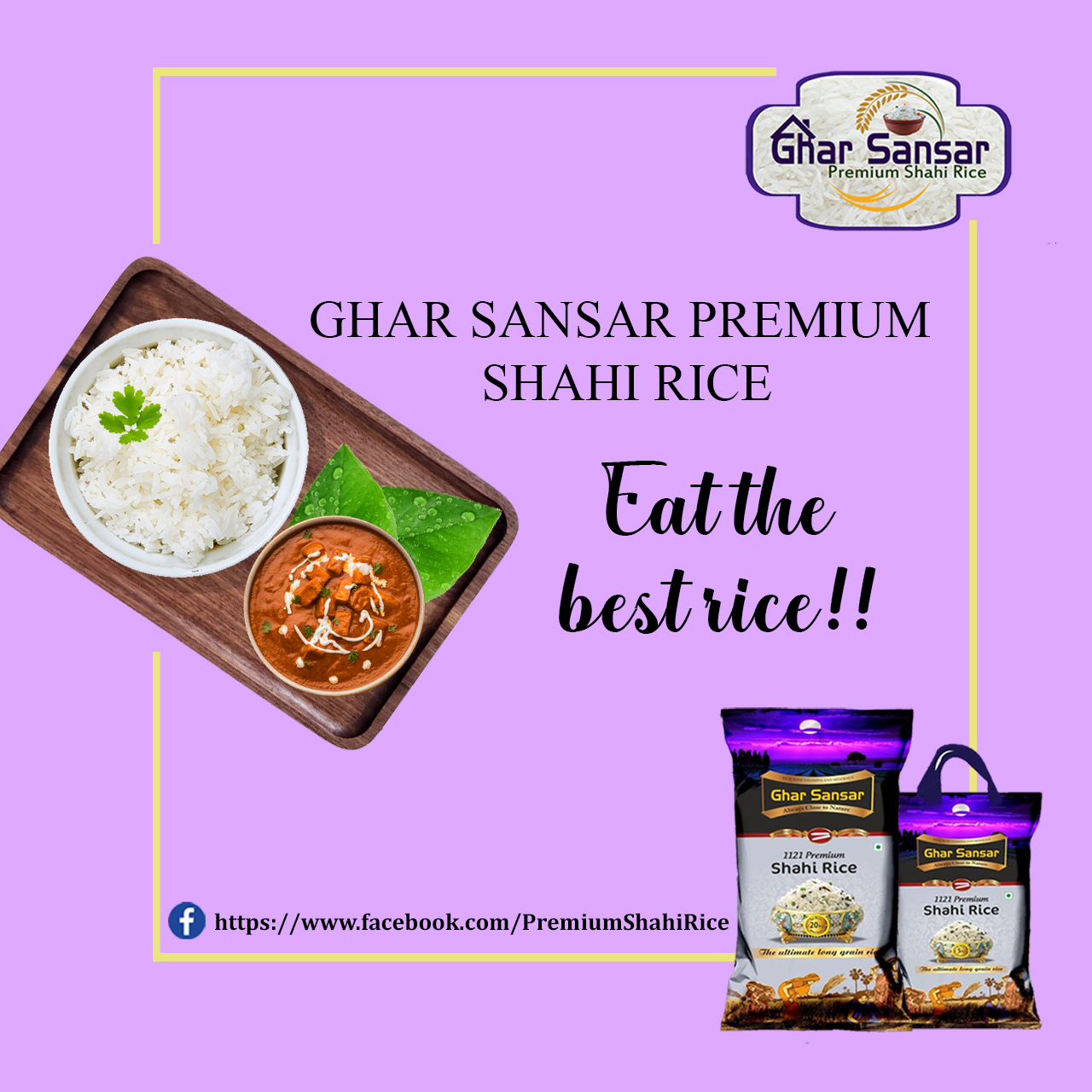 Ghar Sansar Premium Shahi Rice