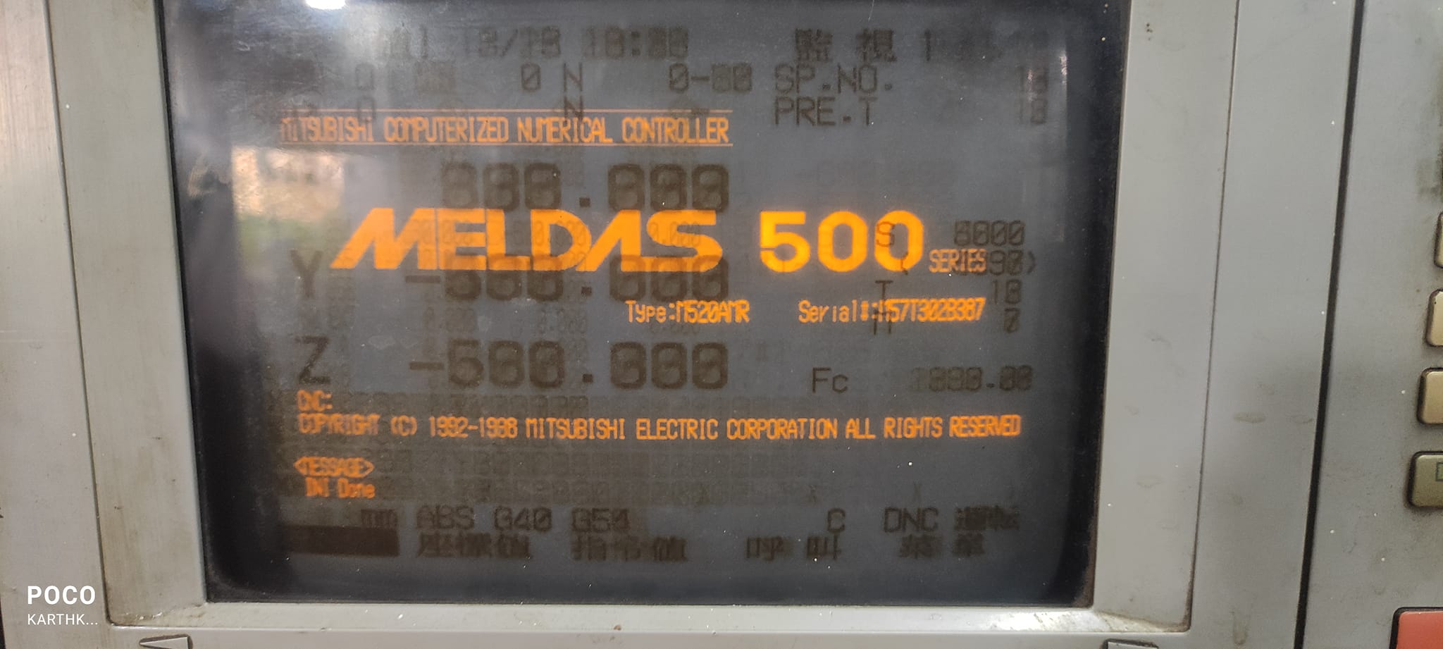 Why is my Mitsubishi Meldas 300 control not coming into READY state?