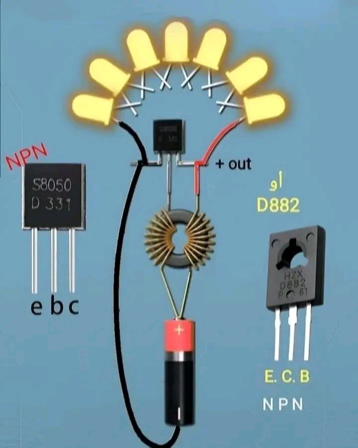 Electrical Technology | Electronic circuit for powering LEDs using an ...