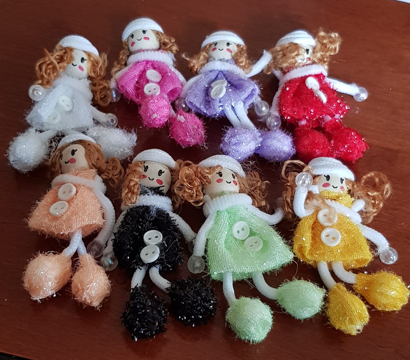 PONPON DOLL KEYCHAIN ドール ぬいぐるみ PONPON DOLL KEYCHAIN 152000 / 950B