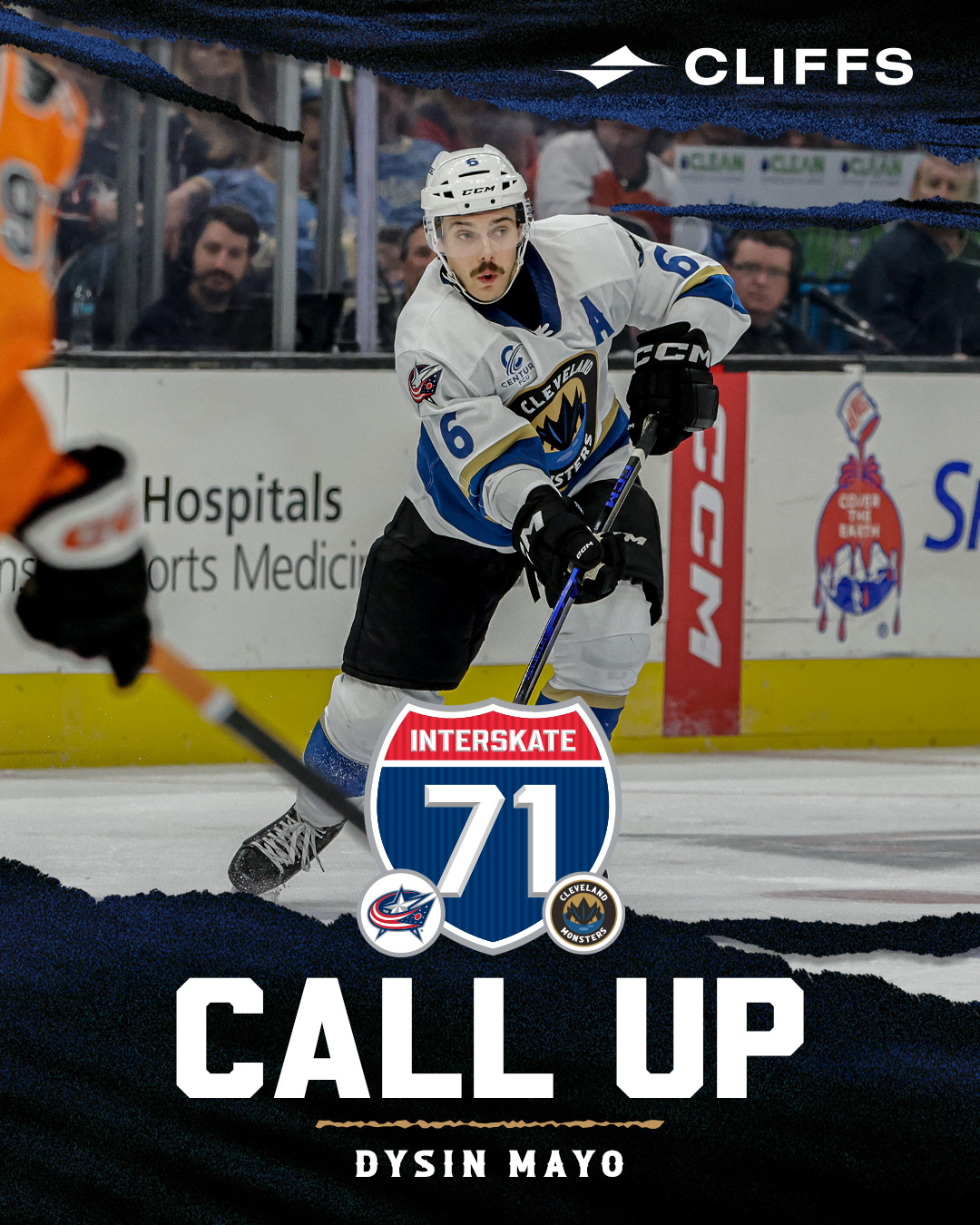 Cleveland - 🚨 ROSTER UPDATE 🚨 the Columbus Blue Jackets have recalled ...