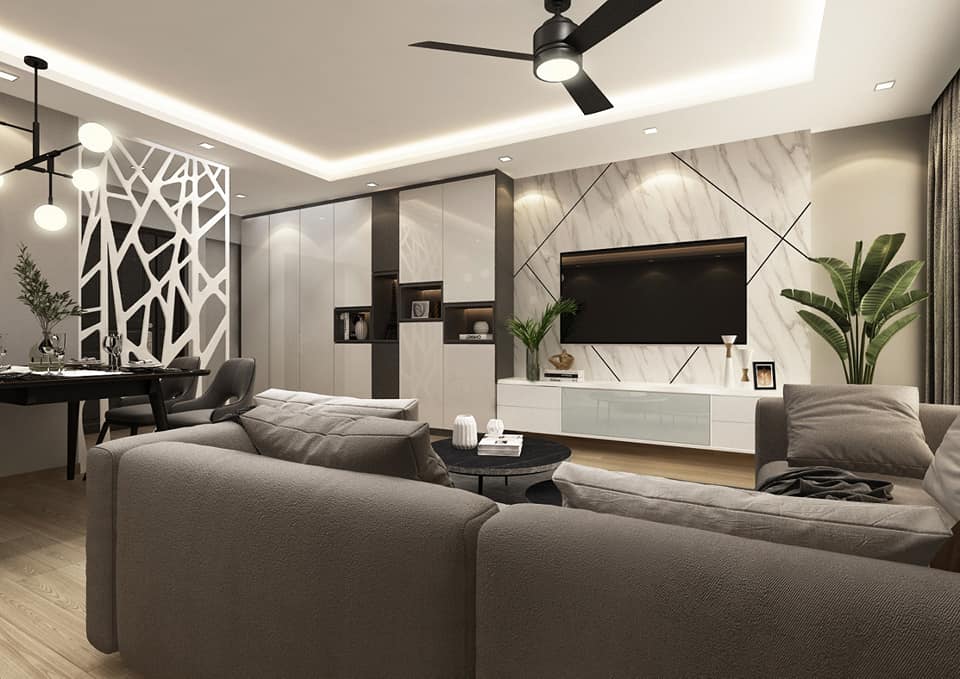 The Same unit at Sengkang.... - Atas design and reno pte ltd