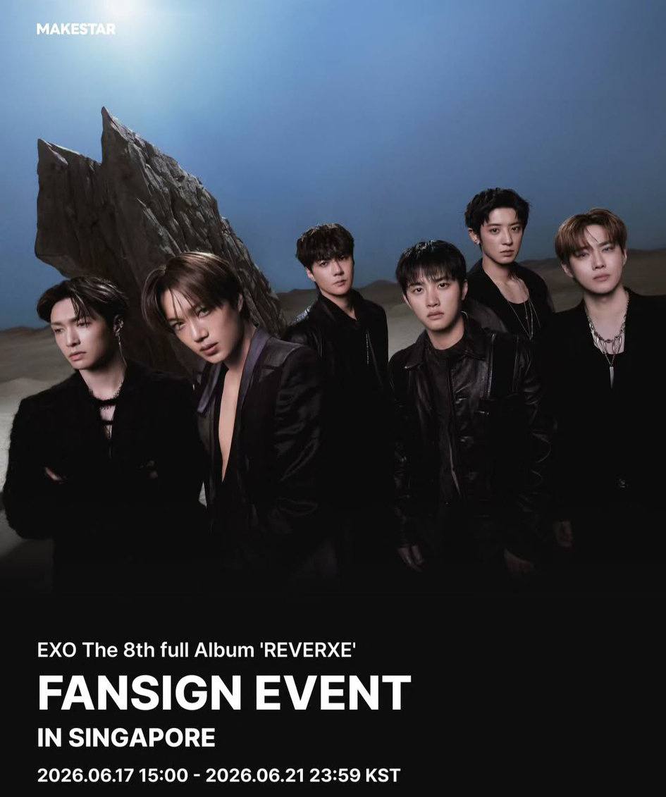 makestar_global] EXO The 8th full Album 'REVERXE' FANSIGN EVENT IN