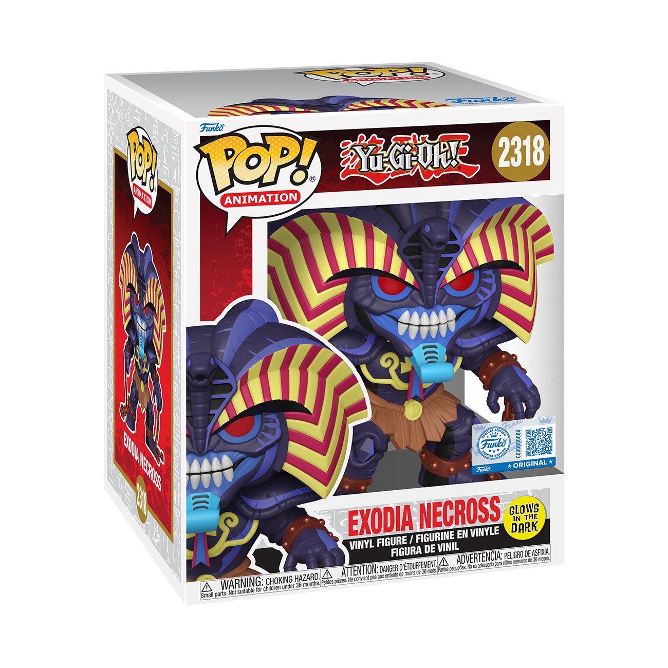 The first look at the eVend exclusive Exodia Necross Funko Pop!