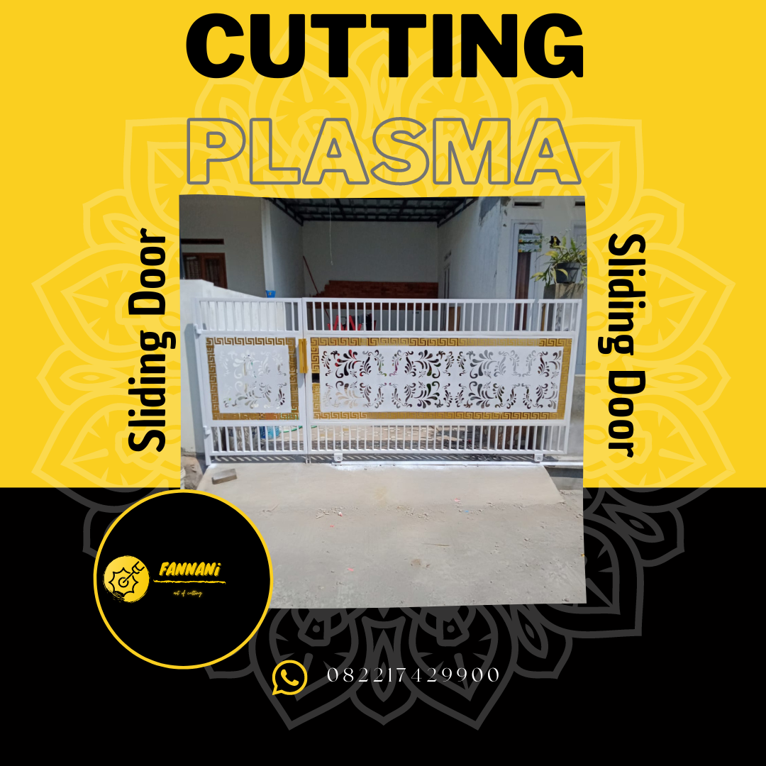 FANNANi art of cutting - Pintu Dorong & Pagar cutting plat motif batik ...