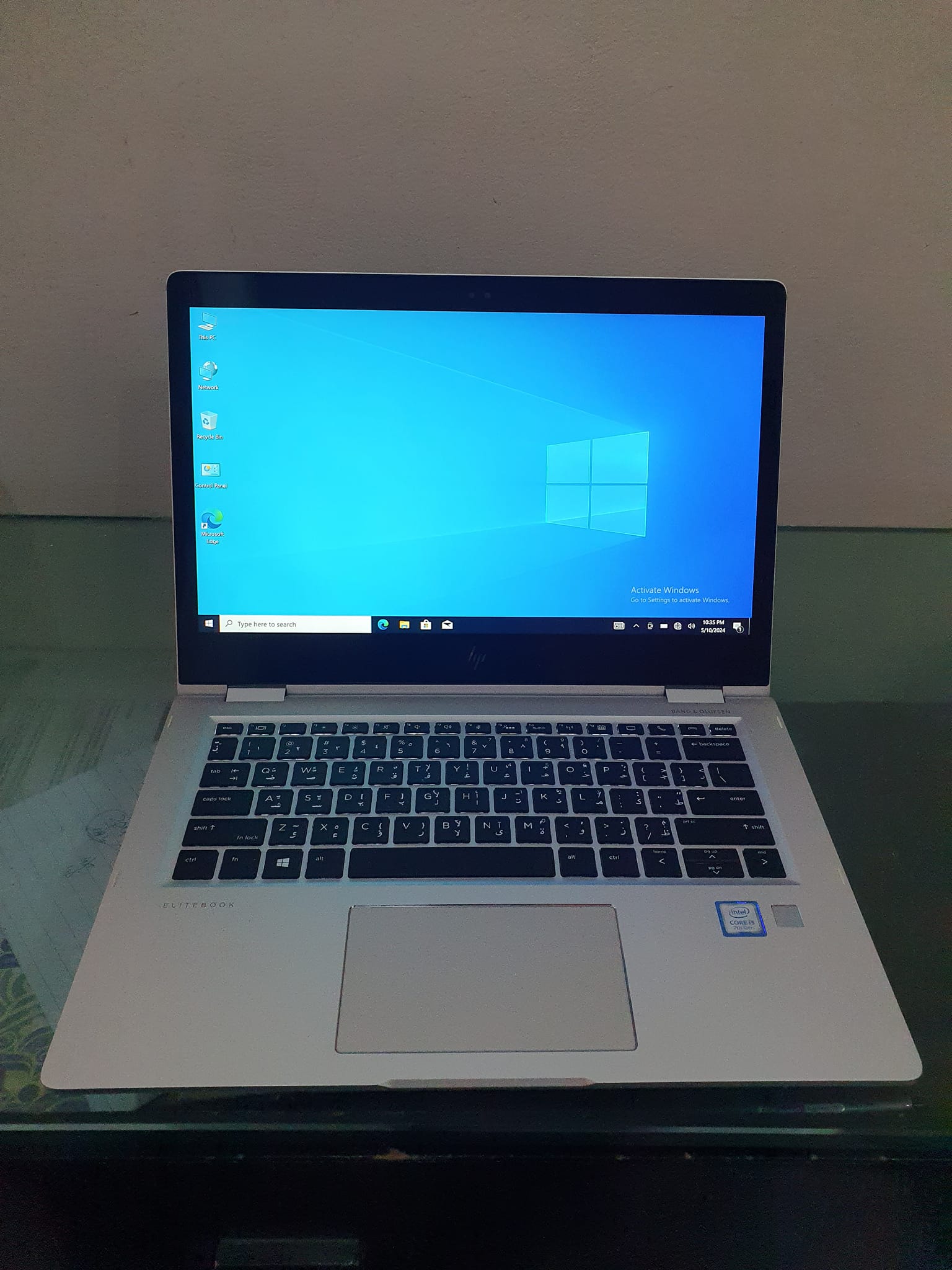 Hp Elitebook Revolve @14k Core i5 8gb Ram 256gb SSD Widows 10pro 