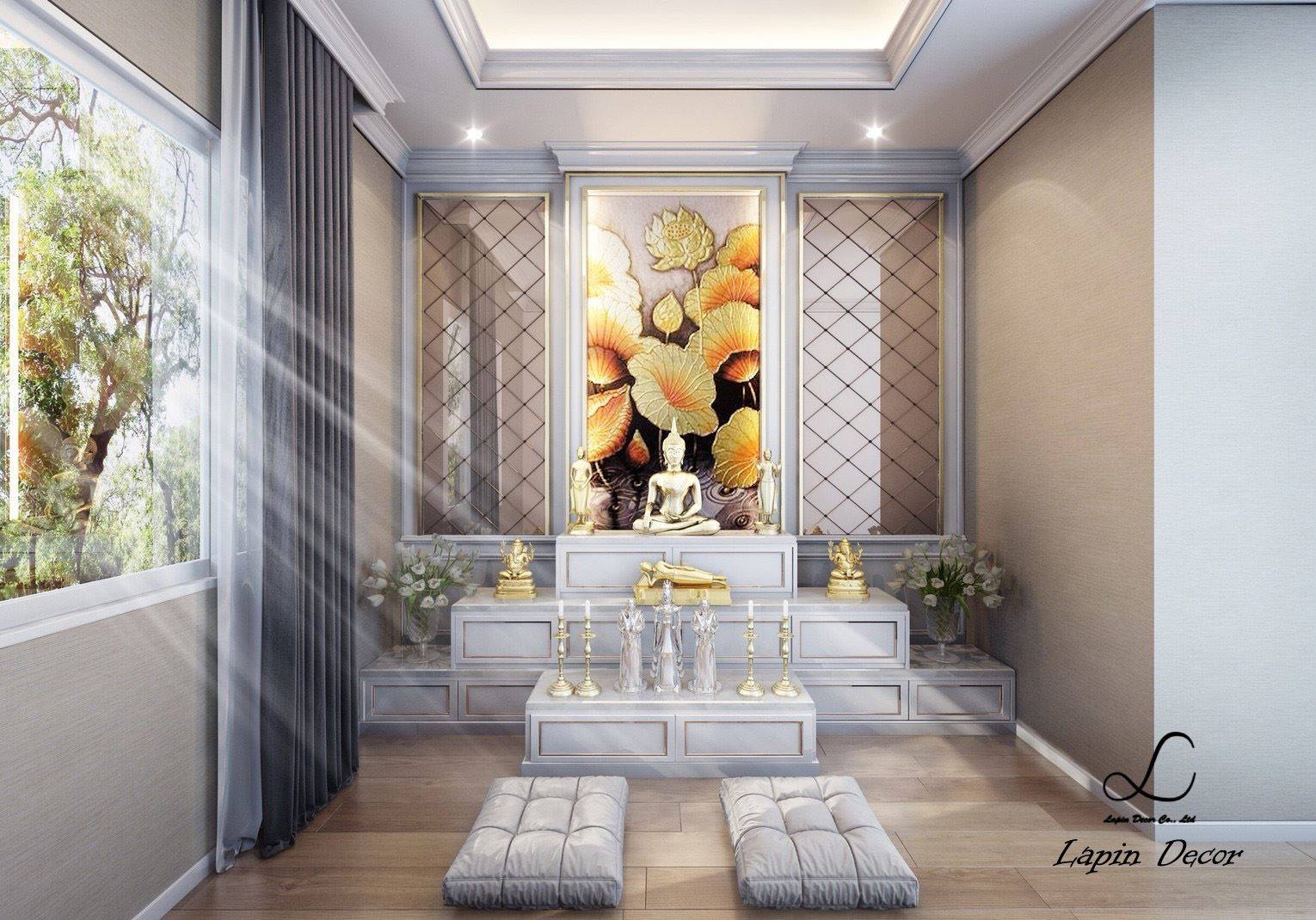 วันนี้นำงานออกแบบห้องพระ... - Lapin decor รับออกแบบตกแต่งภายใน | Facebook