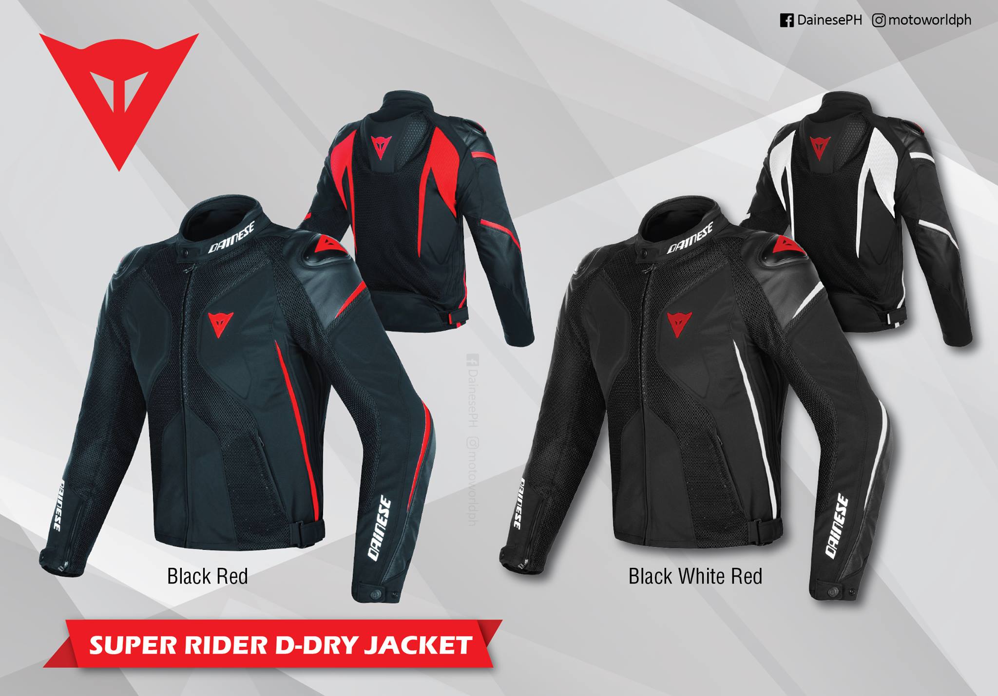 Dainese - Dainese Super Rider D-Dry Jacket The lightweight Super