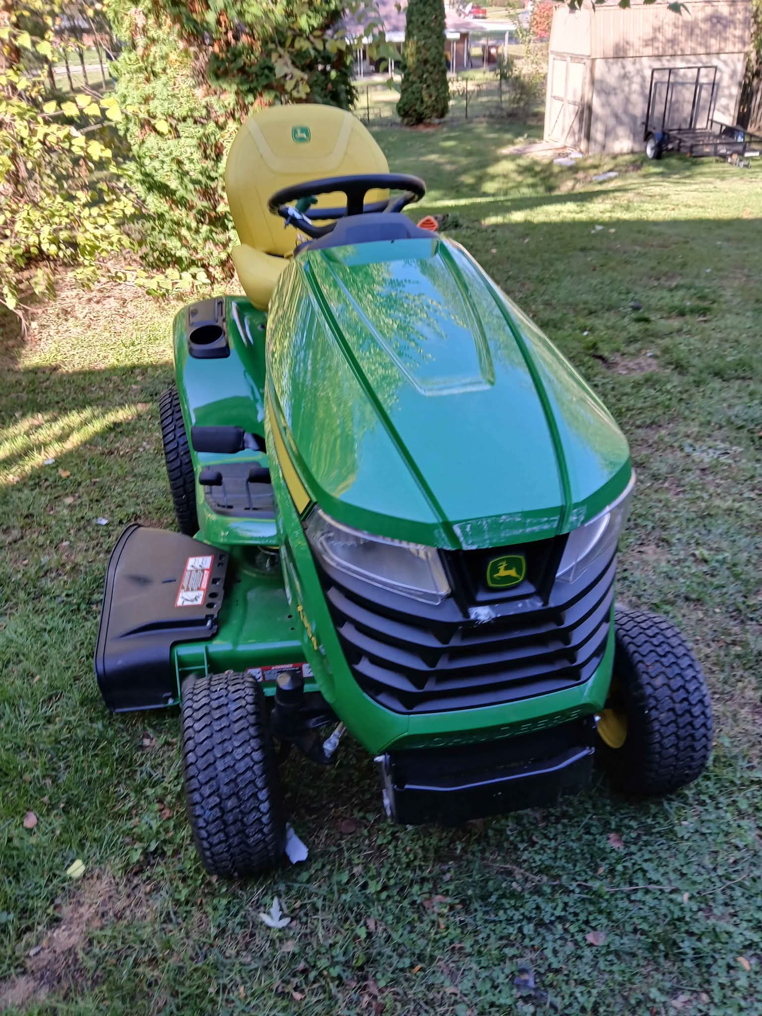 John Deere X354 mower 2025 model 13 hours - Lawn Mowers - Kettering ...