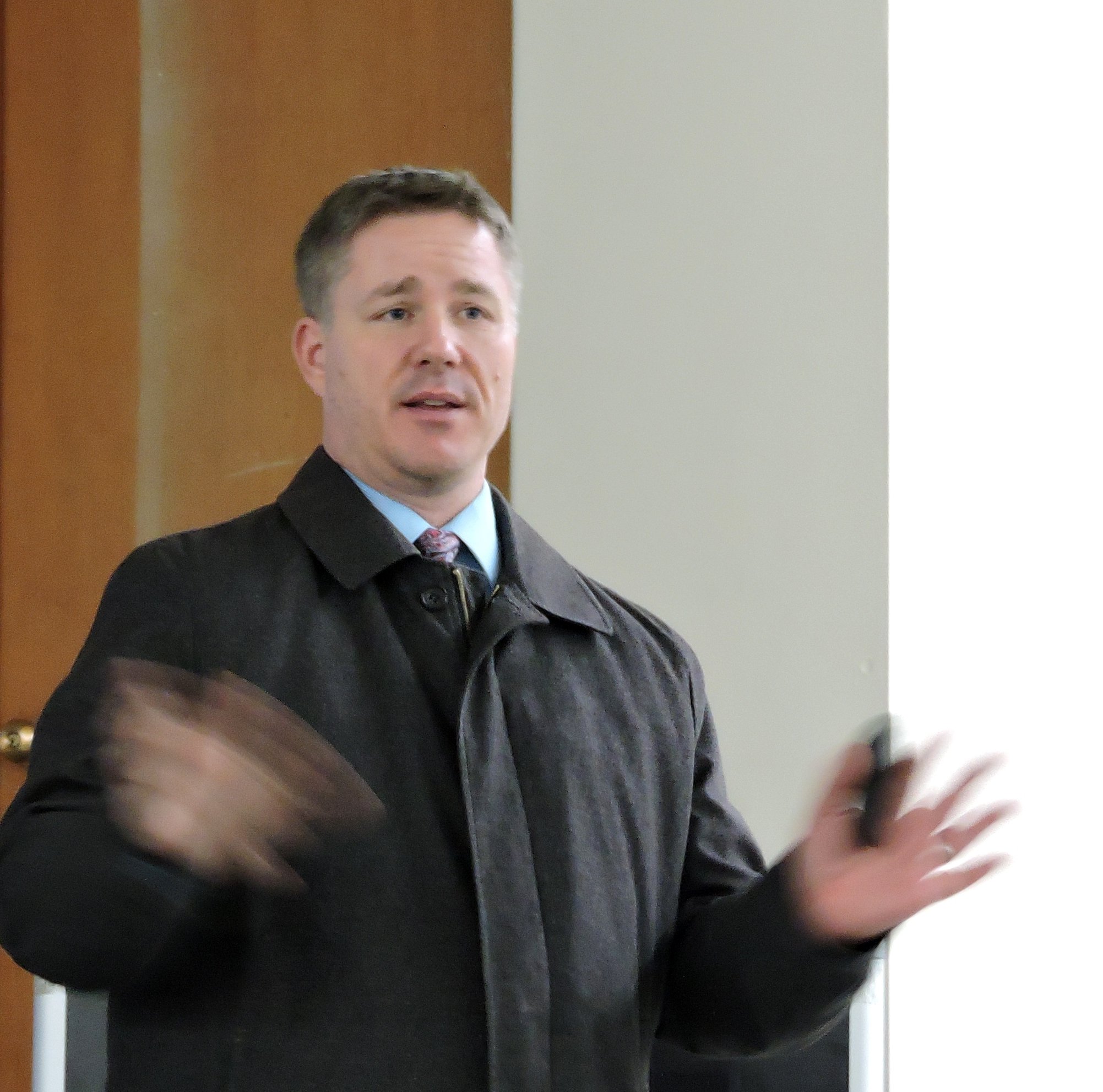 Pasco Police - Prosecutor Mike Rio gets pretty animated talking to us ...