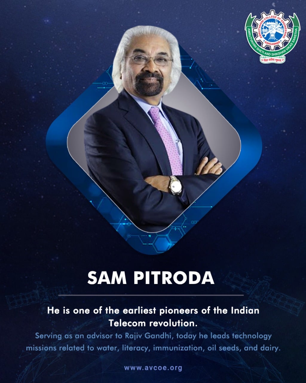 AVCOE - He is popularly known as the Father of India’s computer and IT ...