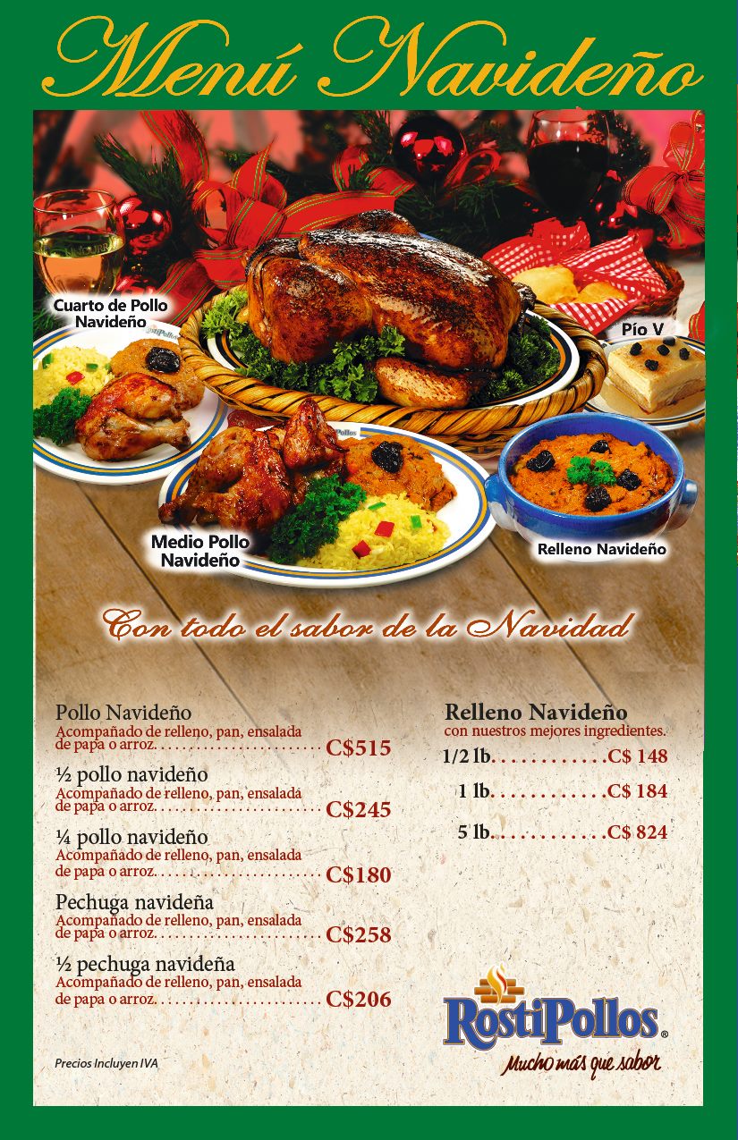 Menu para la cena de año nuevo ;)... - La Mochila del Vago | Facebook