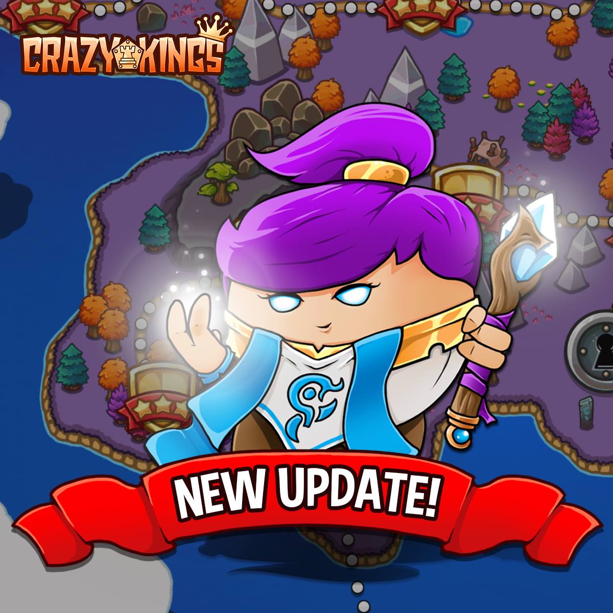 Crazy Kings - 📢 Alert! 📢 V1.18.1 🍁🌲 The Land Beyond 🌲🍁 NEW LEVELS - A ...