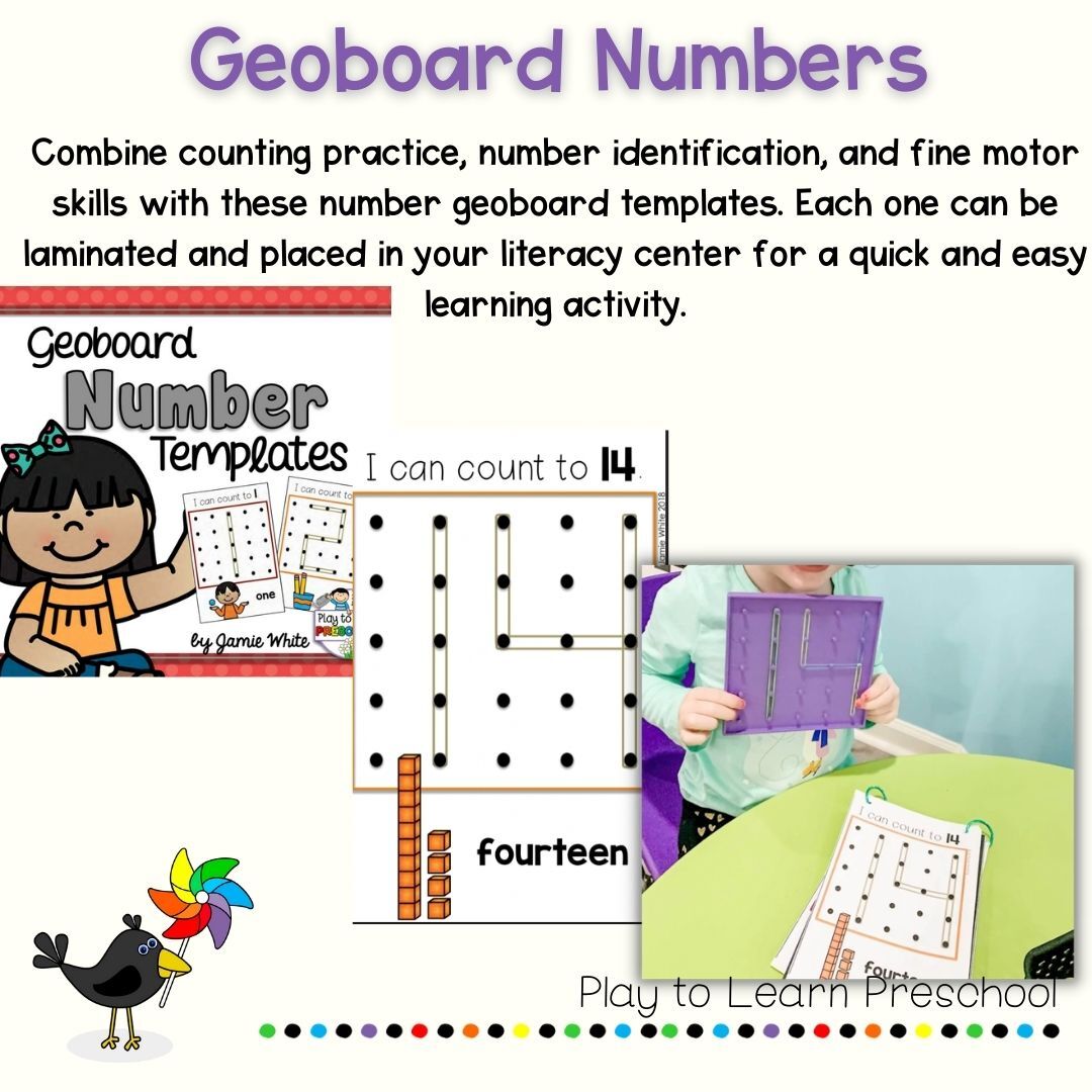 Combine counting practice,... - Play to Learn Preschool