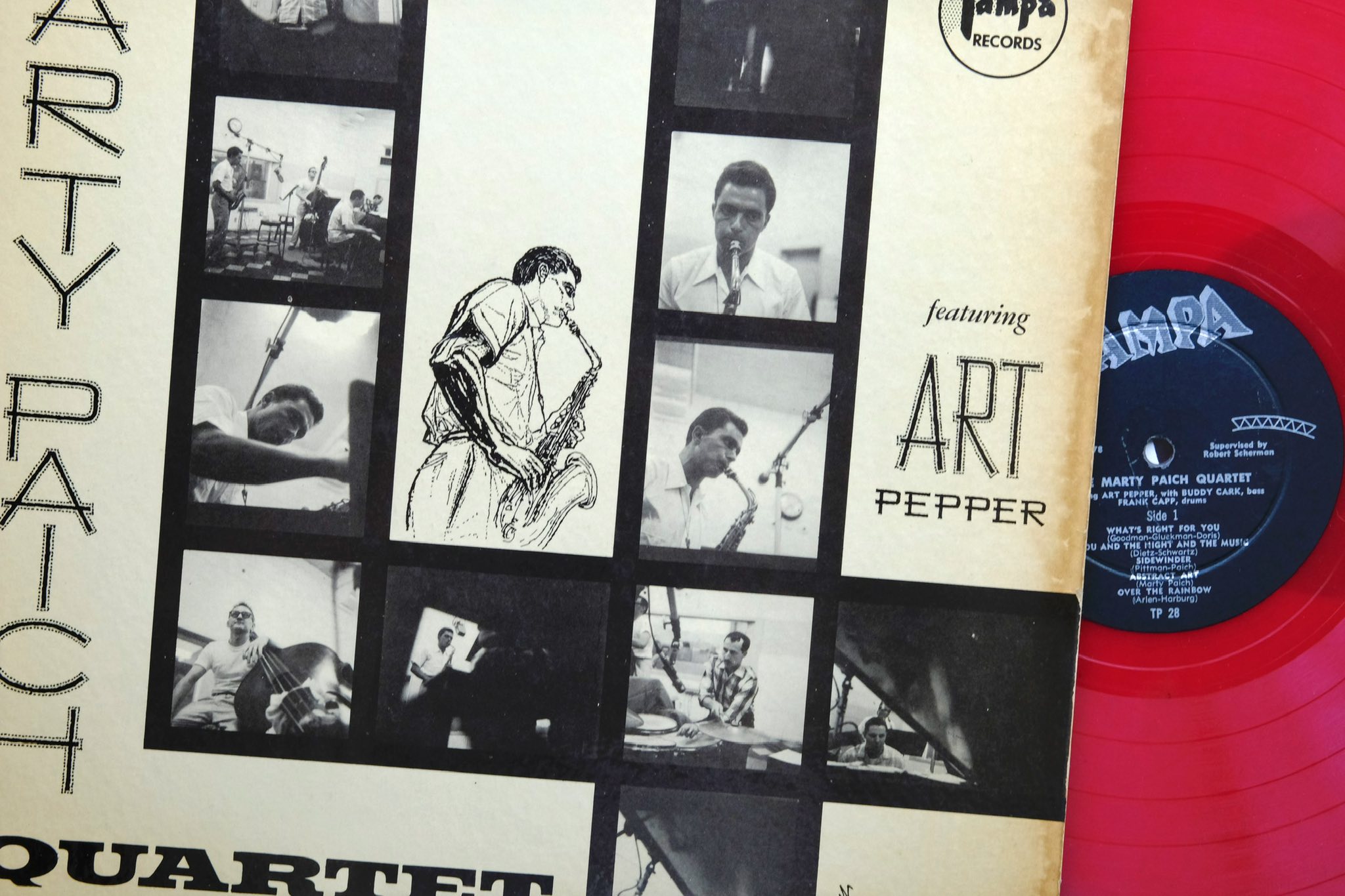 Art pepper quartet vinyl record