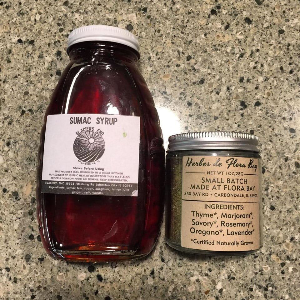 Sumac syrup from Glaciers End... - Flo-Dough Sourdough Bread