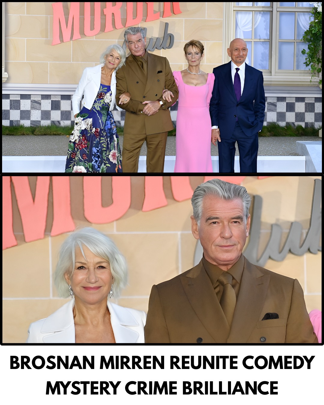 BritScreen - Pierce Brosnan and Helen Mirren have reunited for two ...