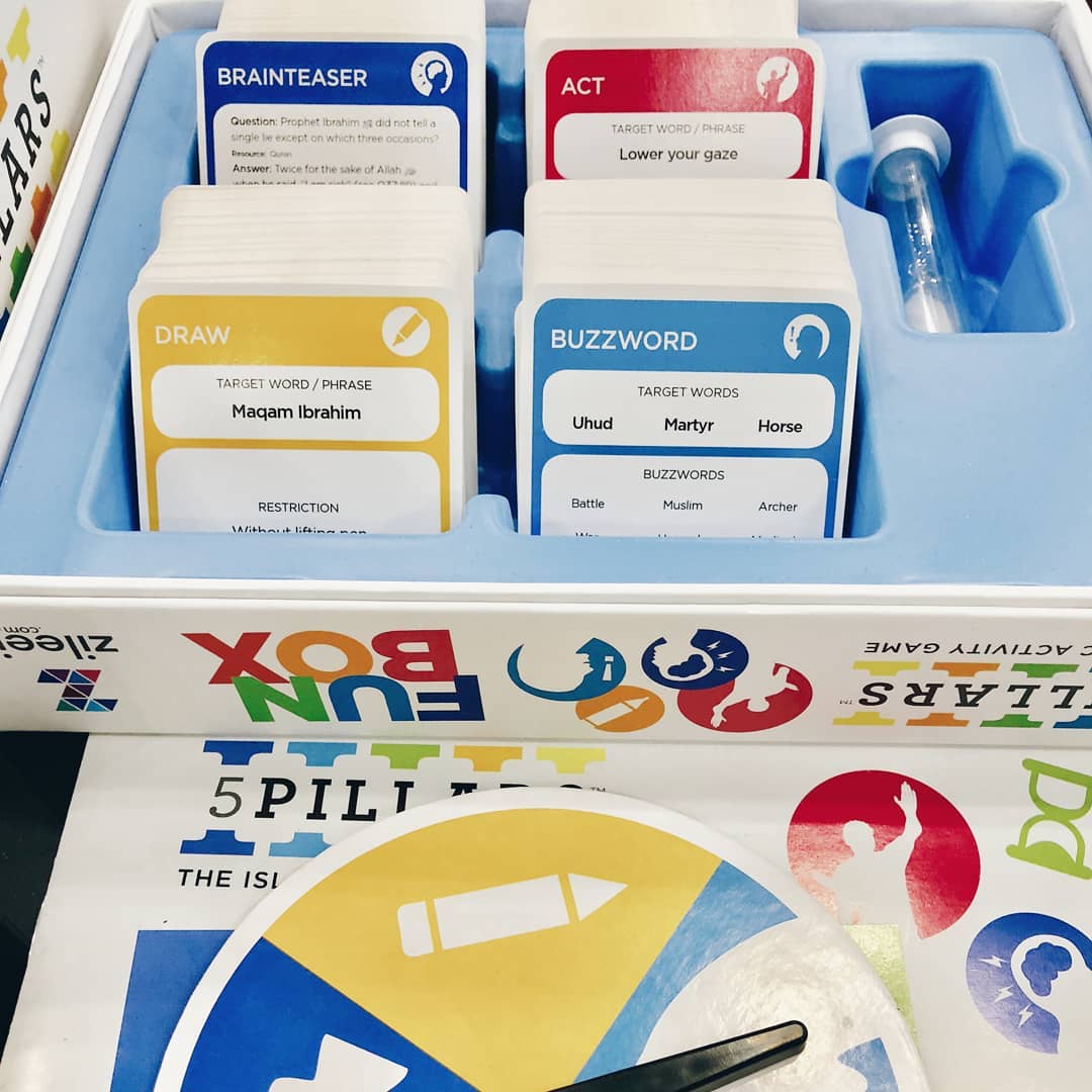 5PillarsGame - Fun Box has four #fun activities where you can build ...