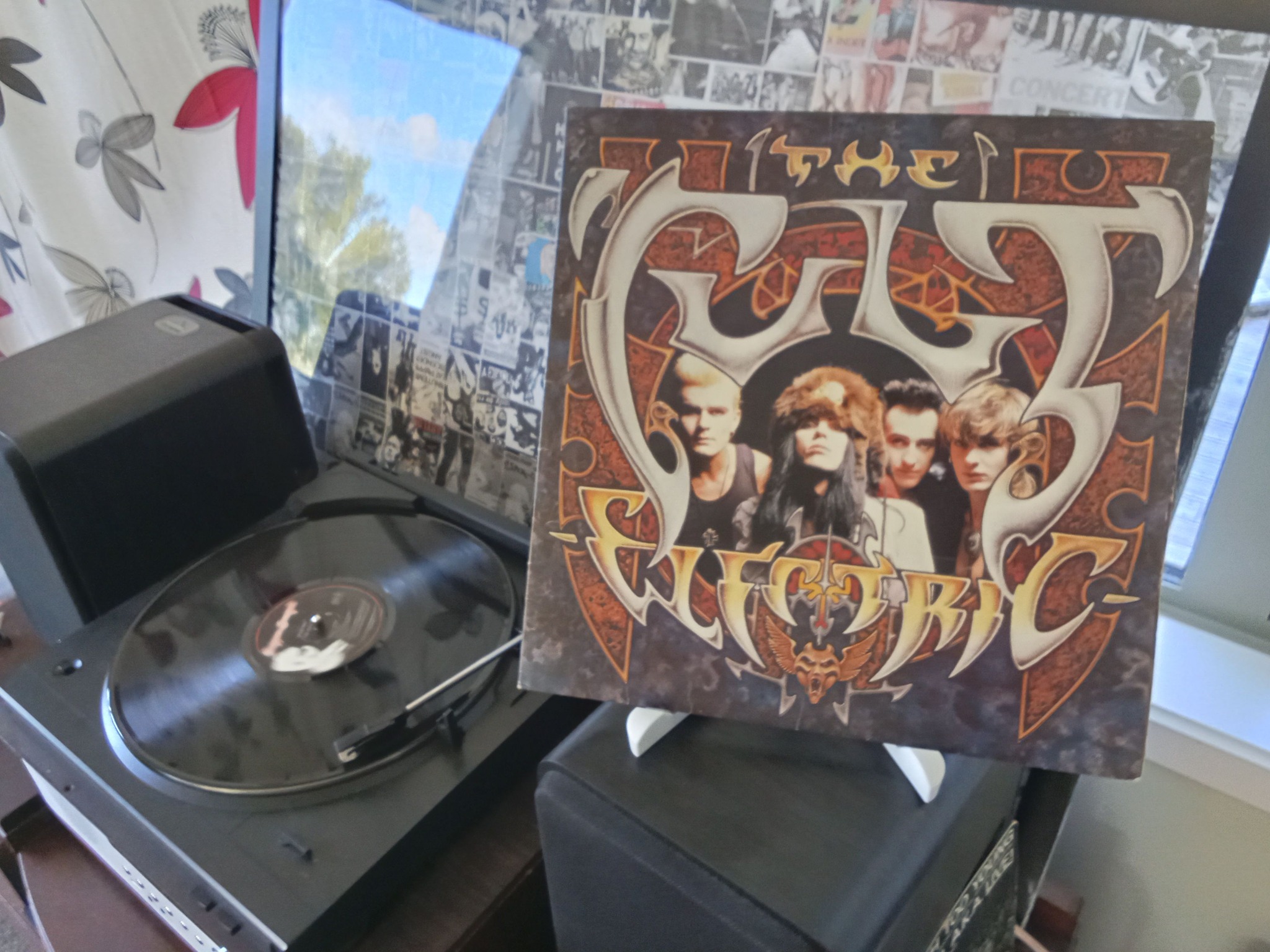 The cult electric vinyl set list