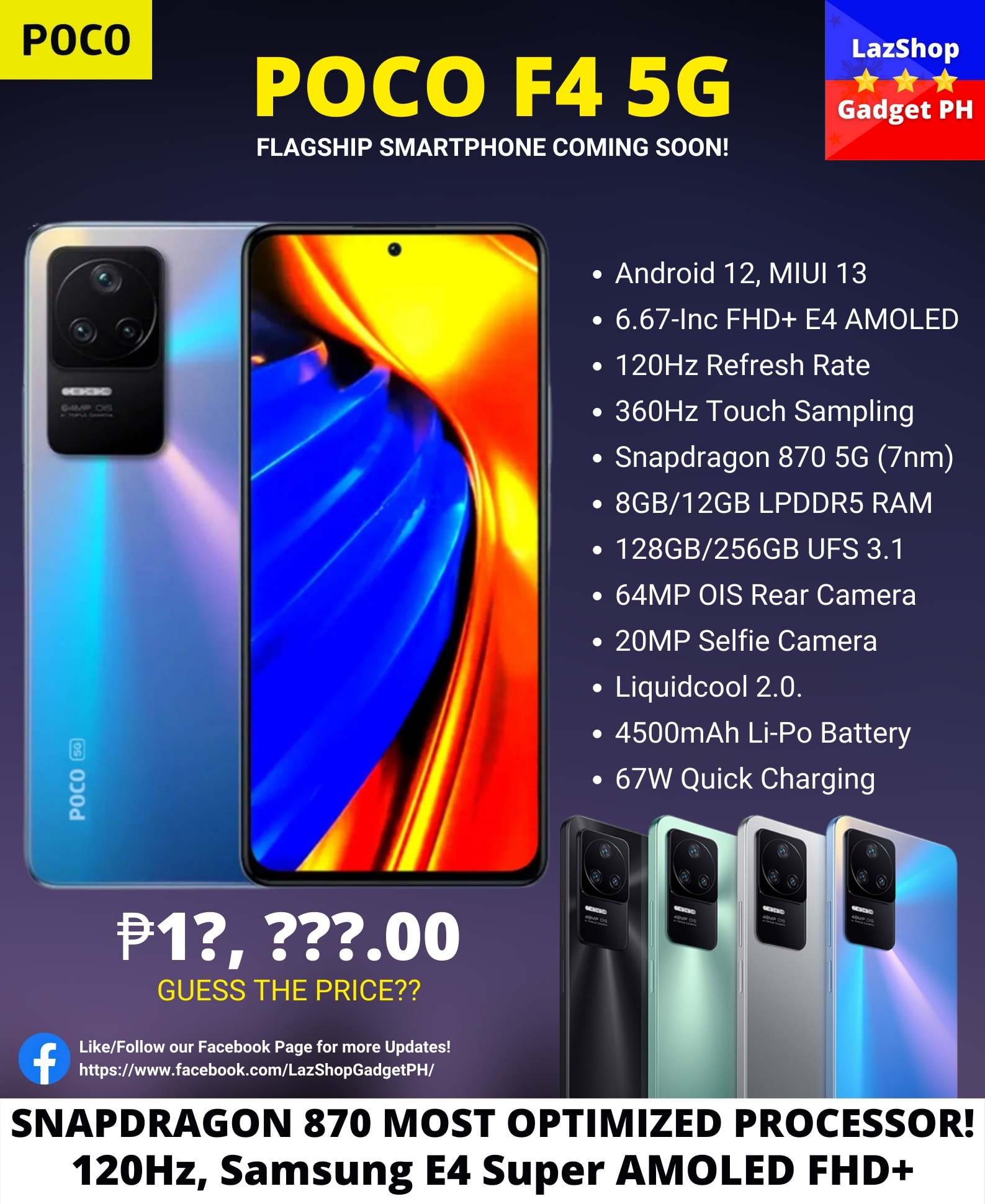 BREAKING: Poco F4 GT goes official with Snapdragon 8 Gen 1