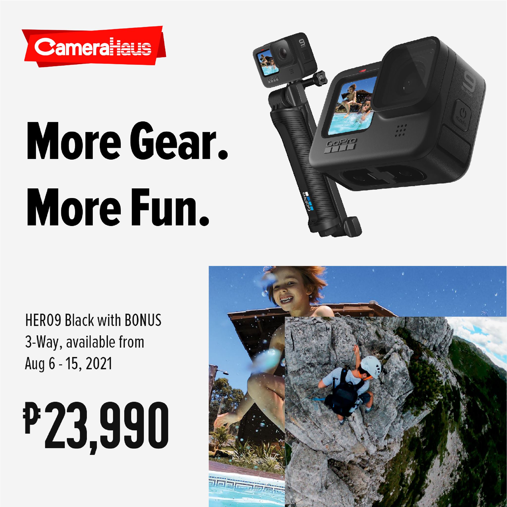 CameraHaus - camera More gear, more fun! Get a GoPro 3-Way (valued at ...