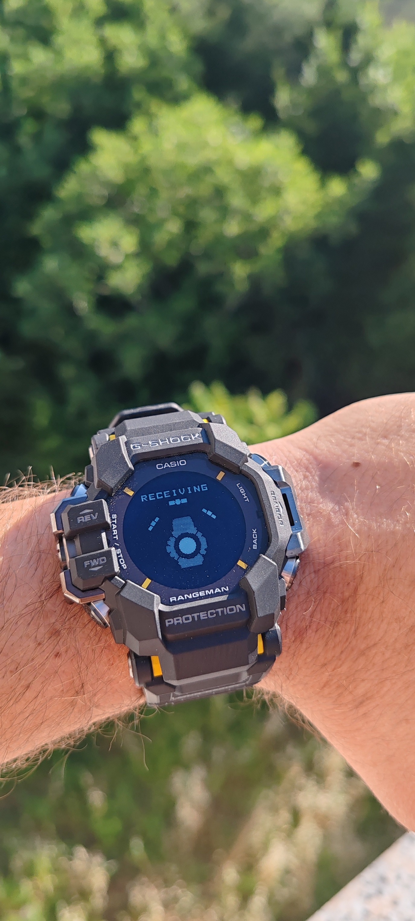 This is my Casio G-Shock MRG-1200T Revman , the rebel design is so 