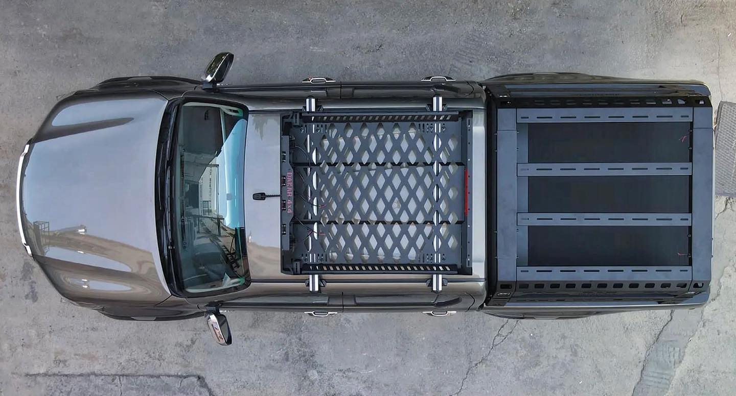 Panzer 4x4 - Our Roof Rack x Bed Rack makes a mean looking... | Facebook