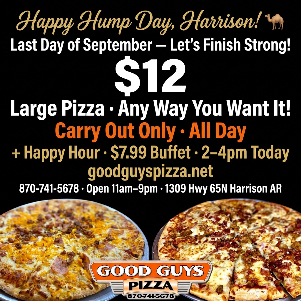 Good Guys Pizza | Harrison AR