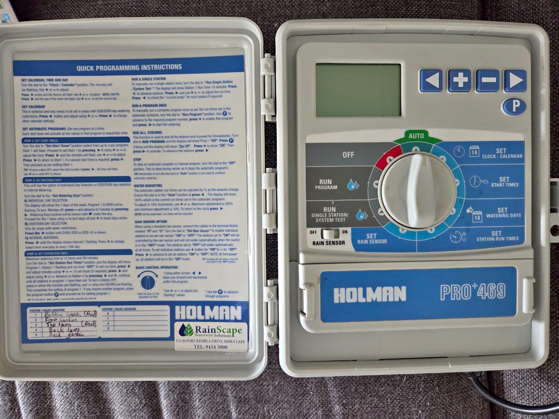 Retic Controller Holman Pro+469 - Measuring Tools & Sensors - Perth ...