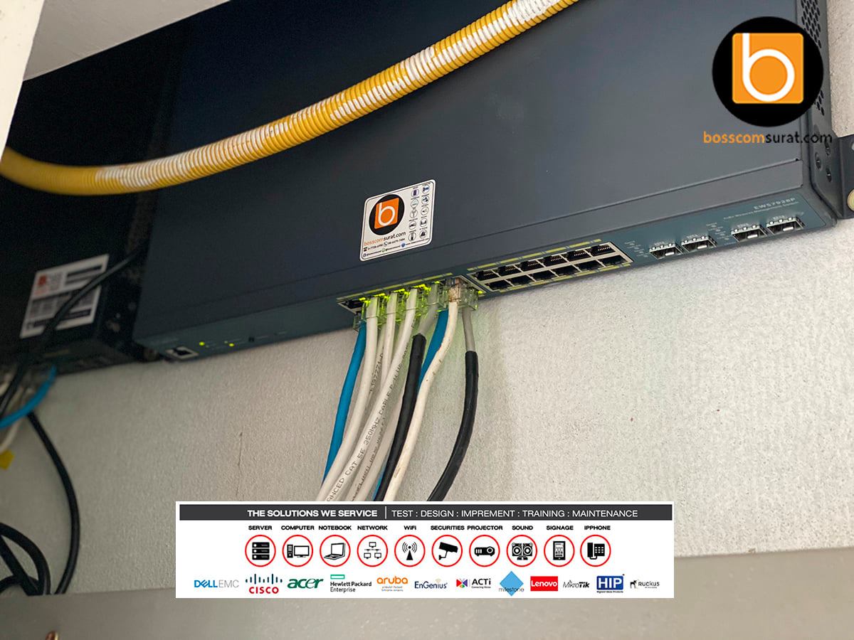 งานติดตั้ง.. Access Point จำนวน 1... - BOSS Surat Official