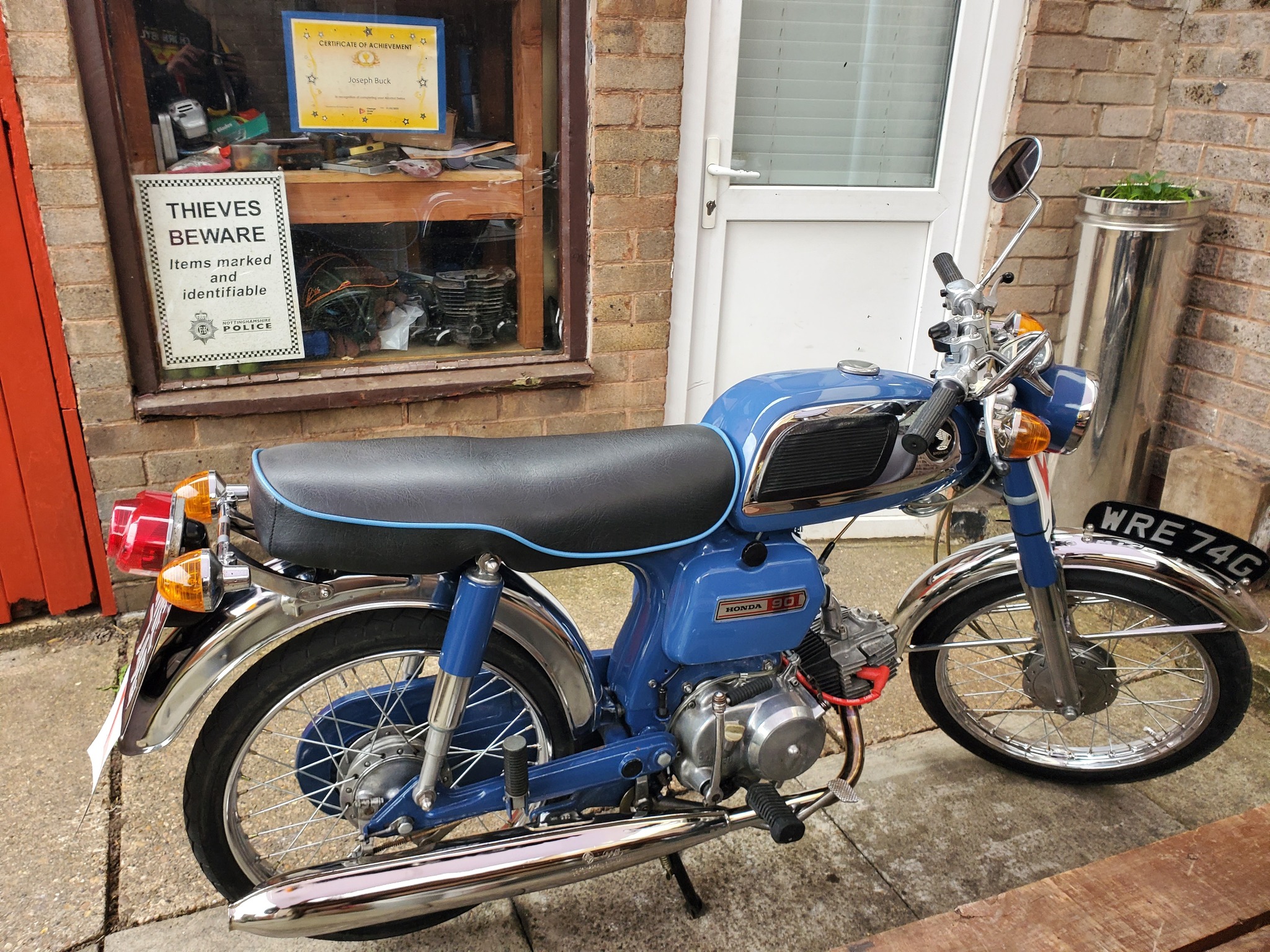 Honda Benly CD90 modified @190cc