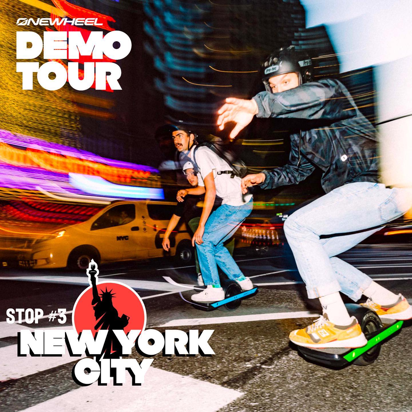 Onewheel - Onewheel Demo Tour: NYC🗽 ______ What’s up NYC! We’re in town ...