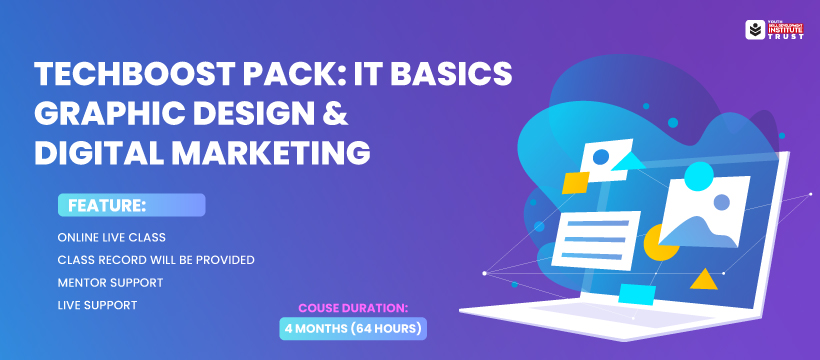 TechBoost Pack: IT Basics, Graphic Design & Digital Marketing | Facebook